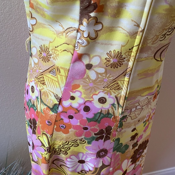 Vintage Ricano Dress, Hawaiian, size 8 - Picture 5 of 5
